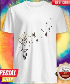Dandelion Flower University Of Wyoming Athletics Hearts Shirt