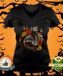 Day Dead Dia De Los Muertos Sugar Skull El Hurn Shirt 3