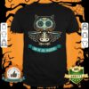 Day Of The Dead Dia De Los Muertos Sugar Skull Owl Shirt