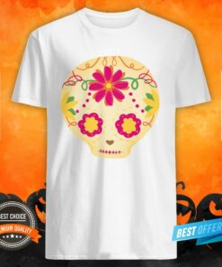 Day Of The Dead Muertos Cute Sugar Skull Shirt