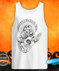 Dead Romantic Mexican Mariachi Skull Day Dead Shirt 3