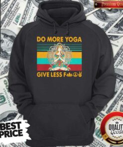 Do More Yoga Give Less Fuck Vintage Retro Shirt 5
