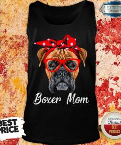 Dog Lovers Boxer Mom Women Shirt 4