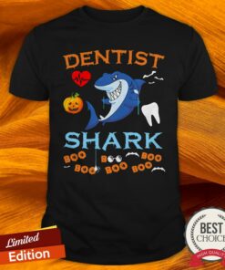 Halloween Dentist Shark Boo Boo Shirt