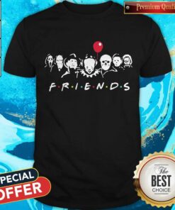 Horror Movie Character Friends Halloween Shirt