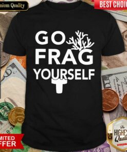 Hot Coral Frag Yourself Aquaris Shirt