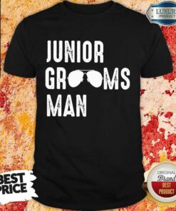 Hot Junior Groomsman Cool Shades Shirt