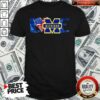 I love Michigan Wolverines Football American Flag Shirt