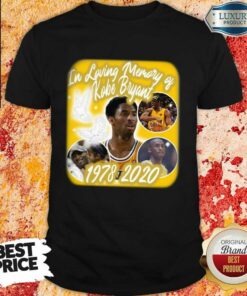In Loving Memory Of Kobe Bryant 1978-2020 Shirt