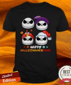 Jack Skellington Happy Hallothanksmas Shirt