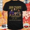 John Eogenty 61st Anniversary 1959 2020 Thank You For The Memories Signature Shirt