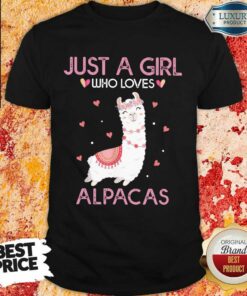 Just A Girl Who Love Alpaca Shirt