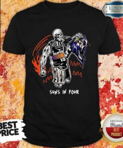 Skeleton Basketball 13 Oop Suns In Four Shirt