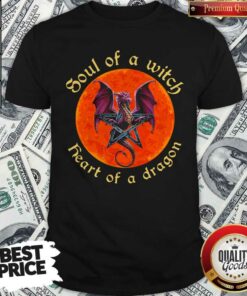 Soul Of A Witch Heart Of A Dragon Moonblood Shirt
