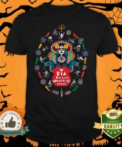 Sugar Skull Girl Dia De Los Muertos Day Of The Dead In Mexican Holiday Shirt