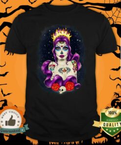 Sugar Skull Girl La Santa Muertos Day Of Dead Shirt