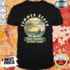 Summer Beach Relax Sunshine 4th Grade Teacher Shirt