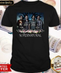 Supernatural 2005 2020 15 Seasons 327 Episodes Eignatures Shirt