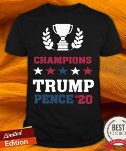 Winner Champions President Donald Trump Mike Pence 20 Shirt