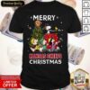 Awesome The Peanuts Merry Kansas Chiefs Christmas Shirt