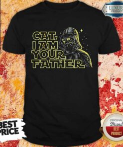 Darth Vader Cat I Am Your Father Star Wars Shirt