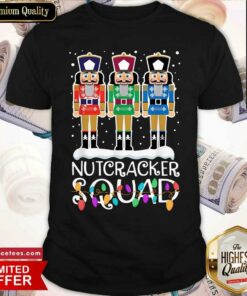 Good Nutcracker Squad Merry Christmas Shirt