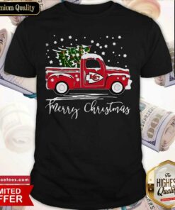 Nice Merry Christmas Kansas City Chiefs Truck Shirt