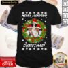 Official Bottom Merry Lockdown Christmas Shirt