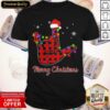 Official Merry Christmas Hand Funny Shirt
