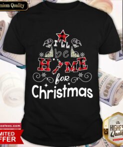 Plaid I’ll Be Home For Christmas 2020 Shirt