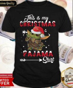 Top Baby Yoda This Is My Christmas Pajama Shirt