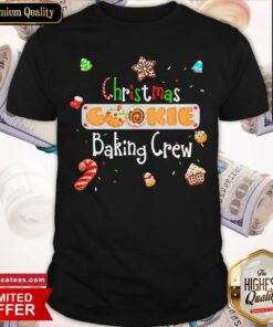 Top Christmas Cookie Baking Crew Cookie Exchange Shirt
