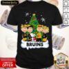 Top Snoopy The Peanuts Boston Bruins Christmas Shirt