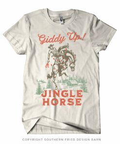 Giddy Up Jingle Horse Shirt