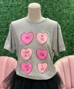 Candy Hearts Tee